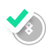 AdEx logo with a checkmark