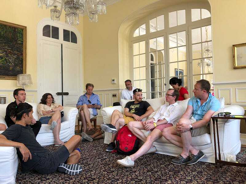 Ivo Georgiev at the Future Council's first meetup in Cannes