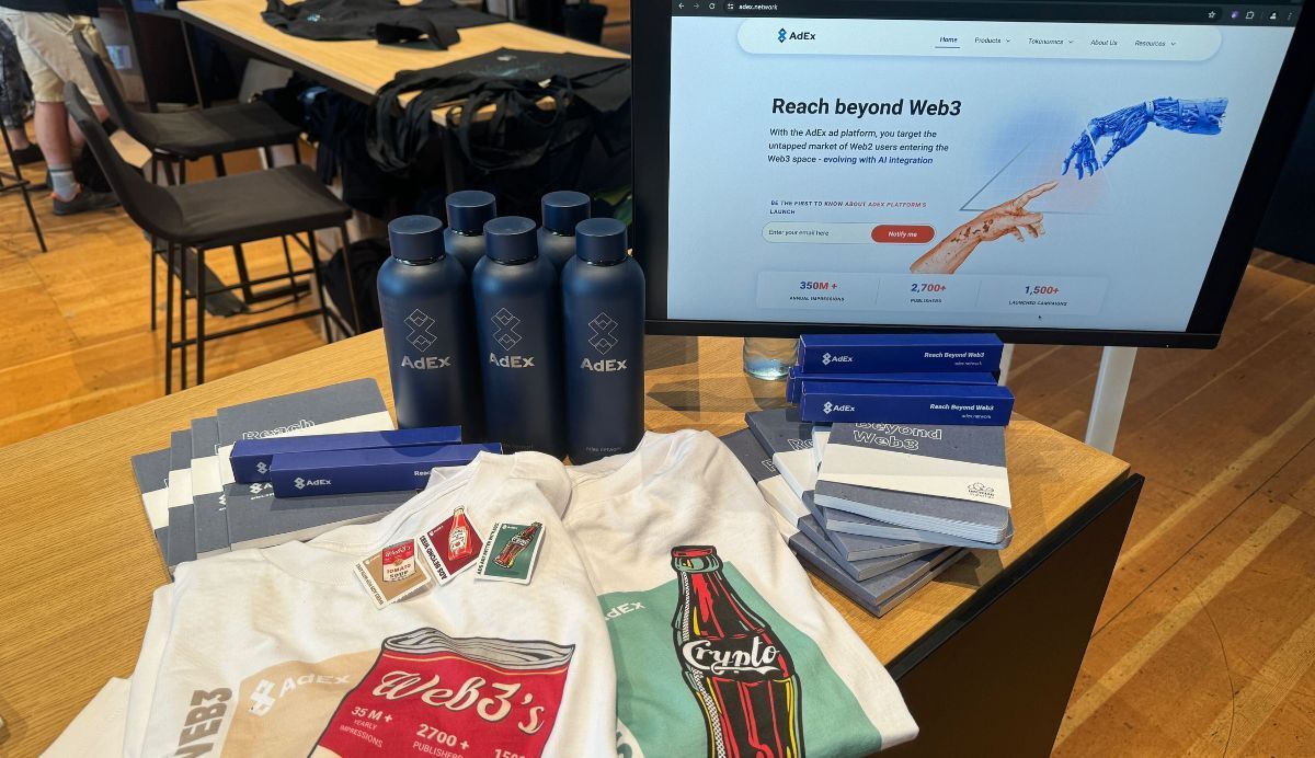 The AdEx swag is always a favorite at events