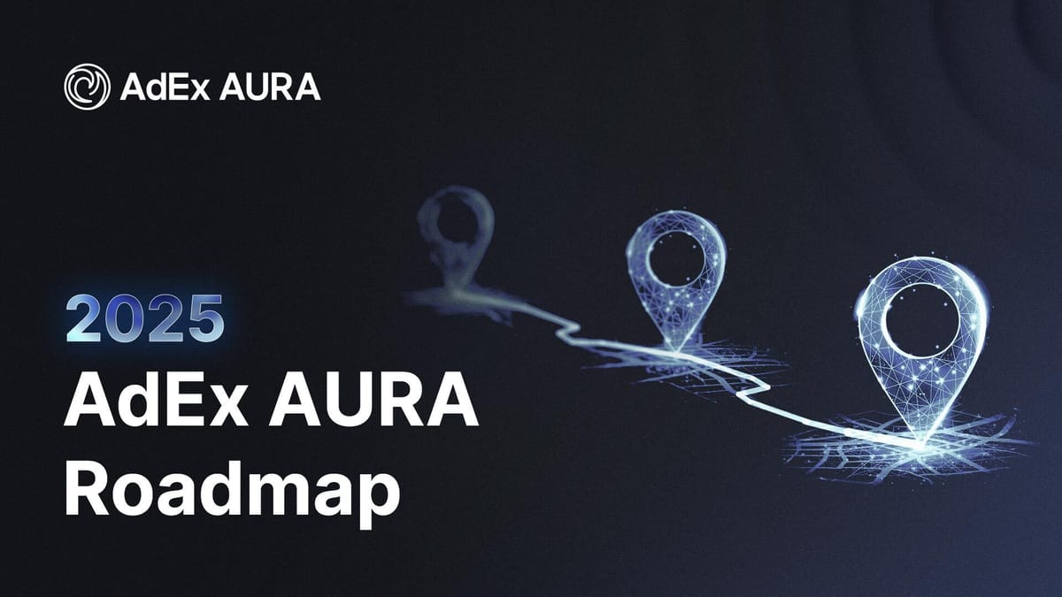 AdEx AURA 2025 Roadmap | AdEx Blog