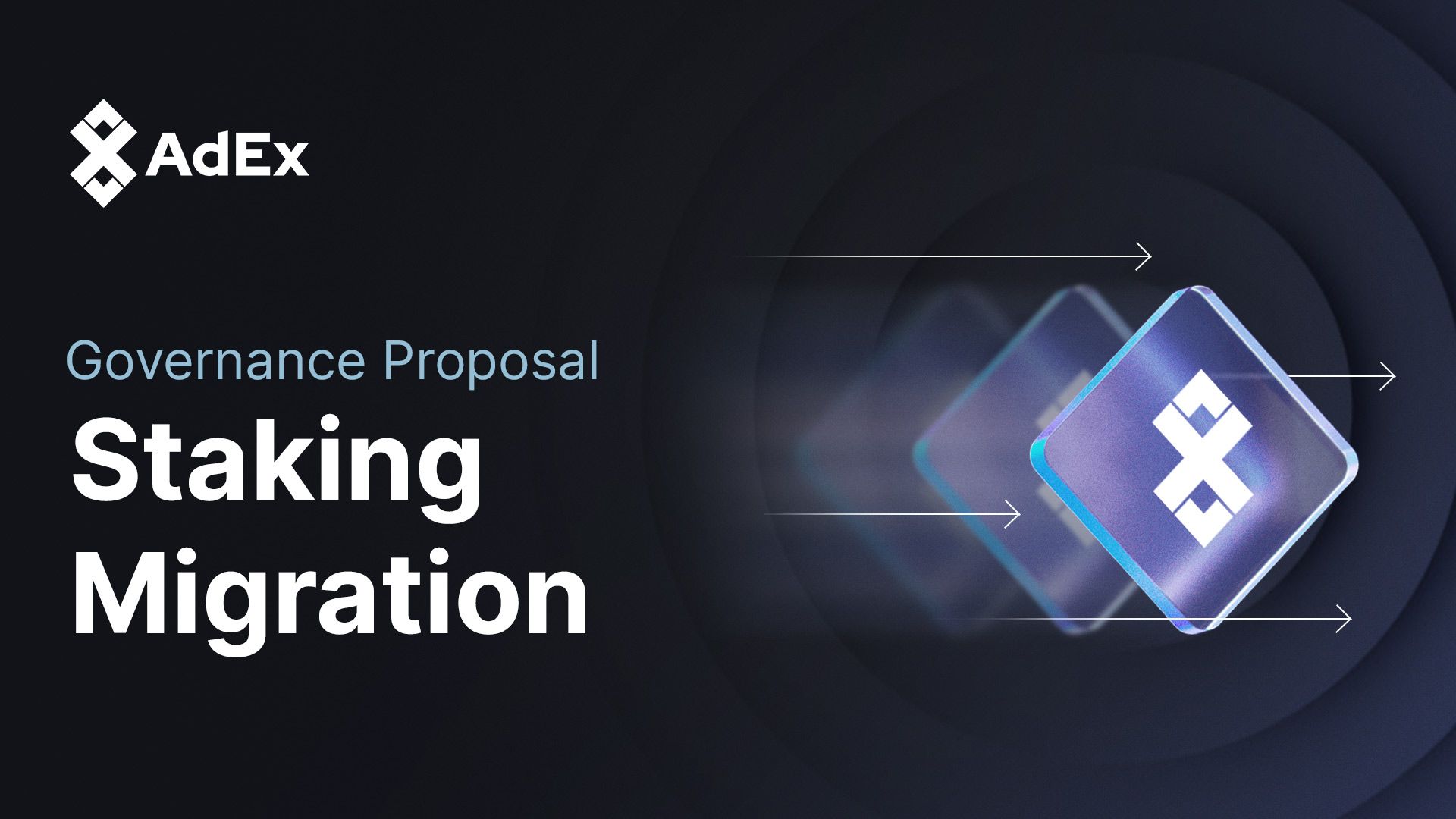 Staking migration governance proposal