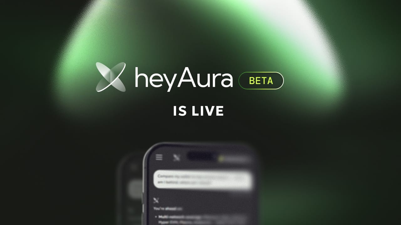 heyAura Beta is live for $ADX stakers
