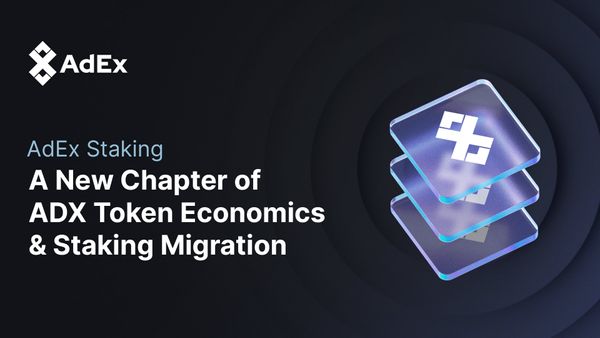 ADX staking migration and new tokenomics