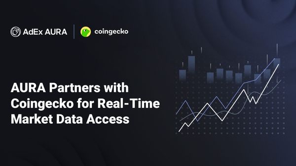 AdEx AURA partners with Coingecko