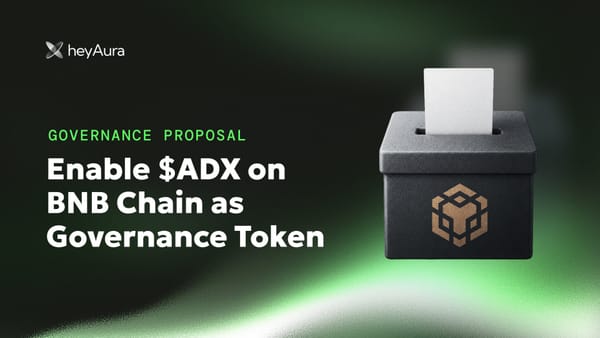 Enable $ADX on BNB Chain as Governance Token