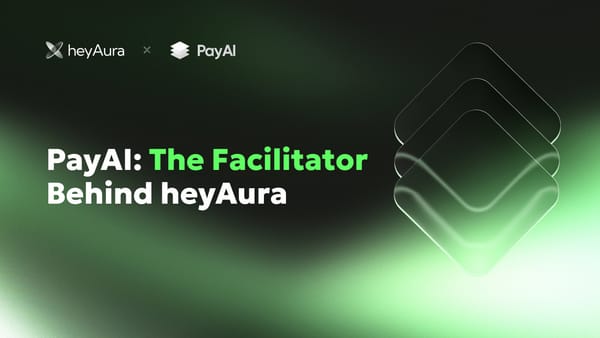 heyAura x PayAI payment integration